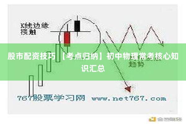 股市配资技巧 【考点归纳】初中物理常考核心知识汇总