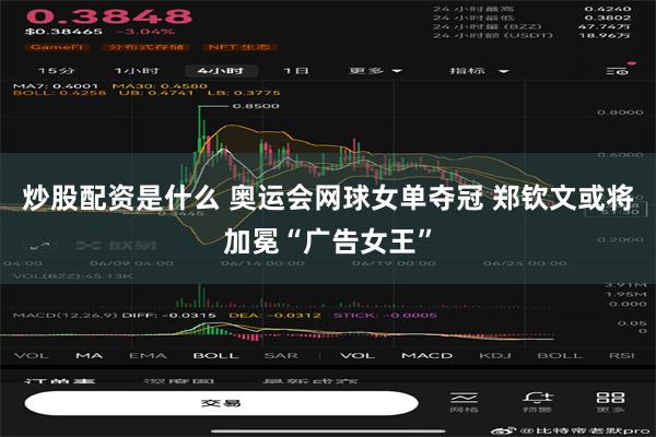 炒股配资是什么 奥运会网球女单夺冠 郑钦文或将加冕“广告女王”