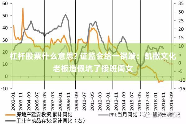 杠杆股票什么意思? 证监会给一锅端：凯撒文化老板造假坑了接班闺女