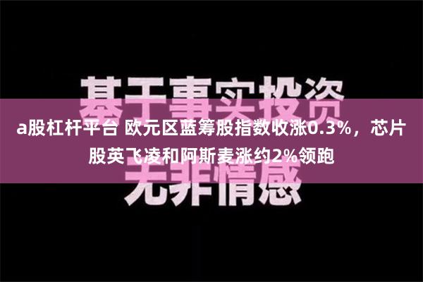 a股杠杆平台 欧元区蓝筹股指数收涨0.3%，芯片股英飞凌和阿斯麦涨约2%领跑